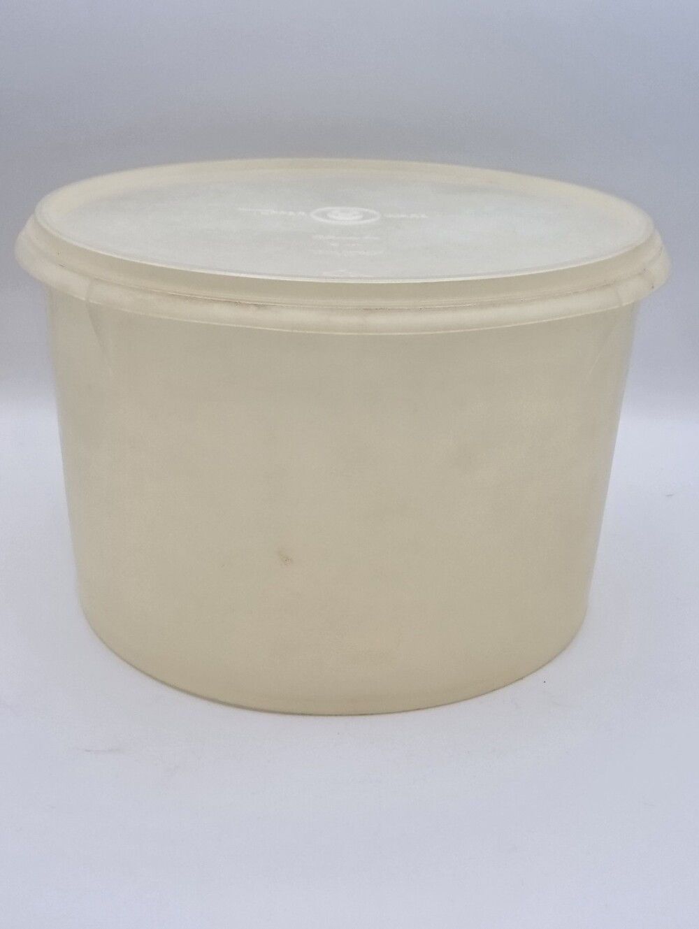 Vintage Tupperware Large Canister #226 with Matching Lid #229